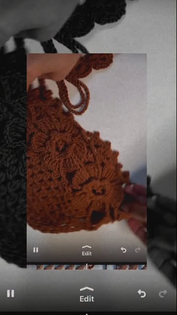 کلاه دست بافت موتیفی